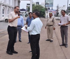  दिग्विजय स्टेडियम में 6 करोड़ रूपए की लागत से होगा मरम्मत एवं निर्माण कार्य