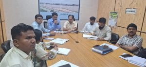  कलेक्टर - एसपी ने बैठक लेकर की कानून व्यवस्था की समीक्षा