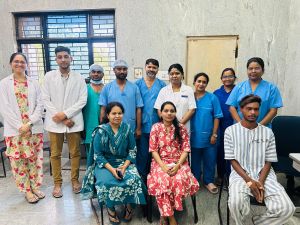 सिम्स में पहली बार हुआ आंख के तिरछेपन का सफल ऑपरेशन सिम्स में पहली बार हुआ आंख के तिरछेपन का सफल ऑपरेशन