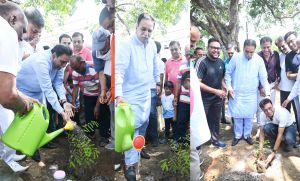 विधायक राजेश मूणत ने एक पेड़ माँ के नाम किया रोपित किया विधायक राजेश मूणत ने एक पेड़ माँ के नाम किया रोपित किया
