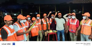 रायपुर शहर के देश का चौथा सबसे स्वच्छ शहर और गार्बेज फ्री सिटी में छत्तीसगढ़ राज्य का पहला 7 स्टार शहर बनने पर रायपुर नगर पालिक निगम के सफाई मित्रों, स्वच्छता दीदियों ने मनाया जश्न