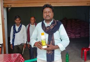  खाद बीज की उपलब्धता से आसान हुई खेती