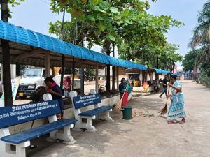 सफाई अपनाओ बीमारी भगाओ अभियान: निगम ने महादेवघाट मुक्तिधाम की सफाई करवाई सफाई अपनाओ बीमारी भगाओ अभियान: निगम ने महादेवघाट मुक्तिधाम की सफाई करवाई