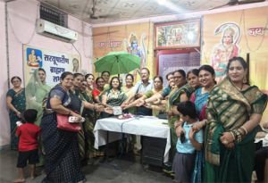   सरयूपारीण ब्राह्मण समाज महिला मंडल ने मनाया सावन उत्सव 