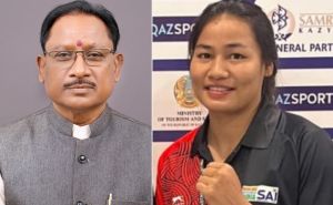 मुख्यमंत्री श्री साय ने महिला बॉक्सर सना माचू को दी शुभकामनाएँ