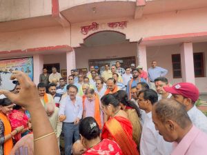 विधायक सुनील सोनी ने सरयूपारीण भवन विस्तार के लिए किया भूमिपूजन  