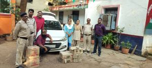 अवैध शराब के विक्रय पर आबकारी विभाग की कार्यवाही अवैध शराब के विक्रय पर आबकारी विभाग की कार्यवाही