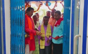  वन मंत्री ने किया सोनपुर में छत्तीसगढ़ राज्य ग्रामीण बैंक की नई शाखा का लोकार्पण