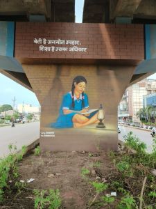 भिलाई ओवर ब्रिज के पिलरों पर सजी छत्तीसगढ़ की सांस्कृतिक विरासत भिलाई ओवर ब्रिज के पिलरों पर सजी छत्तीसगढ़ की सांस्कृतिक विरासत