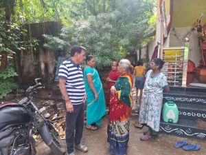 निगम संस्कृति विभाग अध्यक्ष अमर गिदवानी ने जोन 4 के वार्ड 57 में प्रगतिरत विकास और निर्माण कार्यों की प्रगति का ईई सहित किया प्रत्यक्ष निरीक्षण