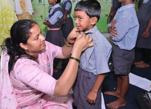   मंत्री श्रीमती राजवाड़े ने दिव्यांग बच्चों से की आत्मीय मुलाकात