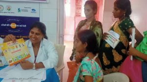  प्रधानमंत्री सुरक्षित मातृत्व अभियान के तहत 719 गर्भवती माताओं की जांच