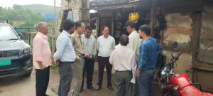  निगम कुर्की टीम ने बकाया संपत्तिकर 126958 रूपये जमा कराए