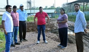  आयुक्त ने निर्माणाधीन MRF प्लांट एवं आवास का किए औचक निरीक्षण