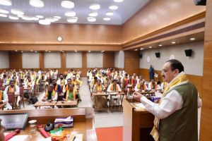  दिल्ली में सरदार@150 एकता मार्च अभियान की राष्ट्रीय कार्यशाला में शामिल हुए छत्तीसगढ़ भाजपा पदाधिकारी