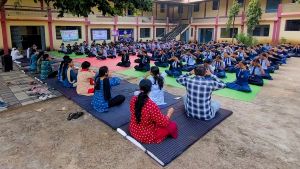 स्वामी आत्मानंद विद्यालय दल्लीराजहरा में आयोजित किया गया मानसिक स्वास्थ्य पर व्याख्यान