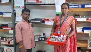 पहाड़ी कोरवा मंझनीन बाई करती है अस्पताल में सेवा, जिंदगी हुई खुशहाल पहाड़ी कोरवा मंझनीन बाई करती है अस्पताल में सेवा, जिंदगी हुई खुशहाल