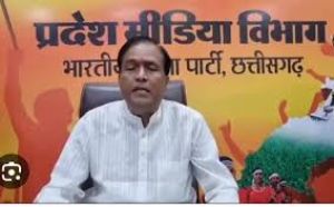  कांग्रेस में 'संगठन सृजन' नहीं, बल्कि 'संगठन सीजन' चल रहा : भाजपा