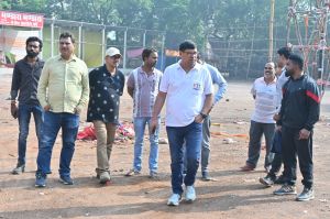  आयुक्त ने पावर हाउस लाल मैदान के पंडाल को हटाने के दिए निर्देश