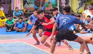  राज्य स्तरीय शालेय क्रीड़ा प्रतियोगिता में खिलाड़ी दिखा रहे अपना दमखम
