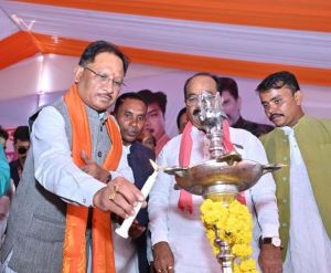  मुख्यमंत्री  विष्णुदेव साय सर्व पिछड़ा वर्ग समाज के स्थापना दिवस में हुए शामिल