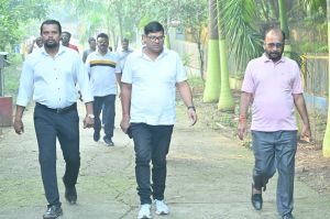 आयुक्त ने कल्याण कालेज ग्राउण्ड में इंडोर स्टेडियम बनाने के दिए निर्देश 