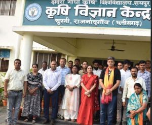  कृषि विज्ञान केन्द्र सुरगी में मनाया गया प्रक्षेत्र दिवस