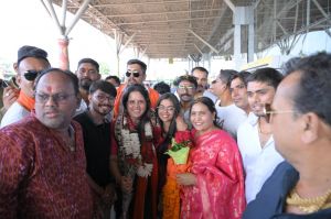  जापान में अंतर्राष्ट्रीय मेयर्स फोरम में रायपुर का प्रतिनिधित्व कर वापस लौटने पर महापौर मीनल का भव्य स्वागत 