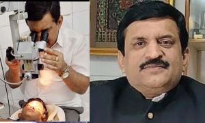  डॉ. दिनेश मिश्र द्वारा 69 वां नि:शुल्क नेत्र शिविर आयोजित 