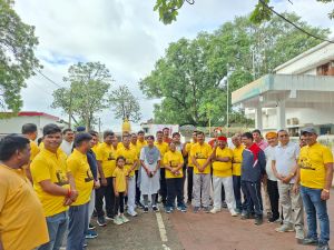 राष्ट्रीय एकता दिवस पर जिले के सभी थानों में रन फॉर यूनिटी का आयोजन