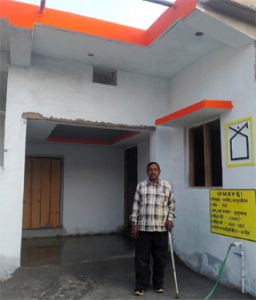  प्रधानमंत्री आवास निर्माण से दिव्यांग फल सिंह के जीवन में आई आशा की एक नई किरण