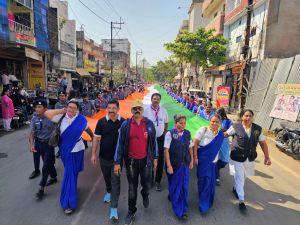 यूनिटी मार्च में भारत स्काउट्स एवं गाइड्स बिलासपुर की उत्साहपूर्ण सहभागिता, गूंजे एकता और आत्मनिर्भरता के नारे