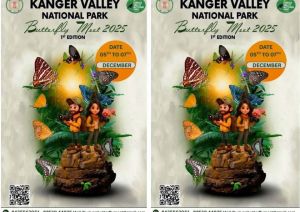 कांगेर घाटी में 5 से 7 दिसंबर तक होगा बटरफ्लाई मीट कांगेर घाटी में 5 से 7 दिसंबर तक होगा बटरफ्लाई मीट