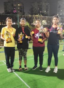 वंशिका और रवीना ने जीता अटल बैडमिंटन चैंपियनशिप का खिताब