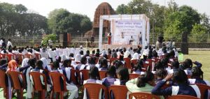 विश्व विरासत सप्ताह का आयोजन लक्ष्मण मंदिर परिसर में विश्व विरासत सप्ताह का आयोजन लक्ष्मण मंदिर परिसर में