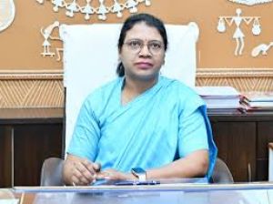 मिडिल स्कूल डांड़जमड़ी में आयोजित नेवता भोज में कलेक्टर और जिला अधिकारी हुए शामिल