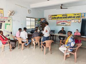 किसानों के खसरा नंबर एग्रीस्टेक पोर्टल से लिंक करने जिला प्रशासन की विशेष पहल किसानों के खसरा नंबर एग्रीस्टेक पोर्टल से लिंक करने जिला प्रशासन की विशेष पहल