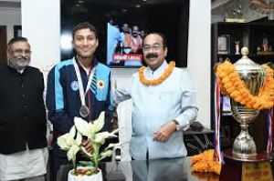 35वीं सब-जूनियर नेशनल कबड्डी चैंपियनशिप में छत्तीसगढ़ ने जीता रजत पदक, उप मुख्यमंत्री अरुण साव ने दी बधाई 35वीं सब-जूनियर नेशनल कबड्डी चैंपियनशिप में छत्तीसगढ़ ने जीता रजत पदक, उप मुख्यमंत्री अरुण साव ने दी बधाई