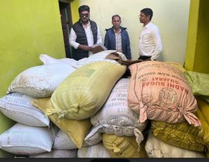 30 क्विंटल अवैध धान जब्त 30 क्विंटल अवैध धान जब्त