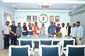 भाजपा किसान मोर्चा ने की कृषि मंत्री नेताम एवं सहकारिता मंत्री कश्यप से मुलाकात भाजपा किसान मोर्चा ने की कृषि मंत्री नेताम एवं सहकारिता मंत्री कश्यप से मुलाकात