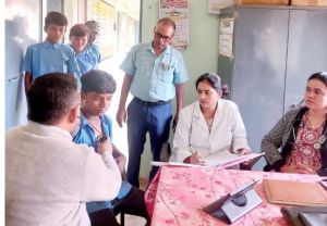  "प्रोजेक्ट धड़कन" के अंतर्गत  बच्चों की हुई निःशुल्क हृदय जांच, 1466 बच्चों की हुई स्क्रीनिंग