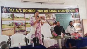 राष्ट्रीय एड्स नियंत्रण कार्यक्रम के तहत सकरी बटालियन में जागरूकता कार्यक्रम