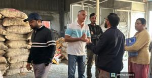  भुना चना निर्माता फर्मों पर खाद्य विभाग की छापामार कार्रवाई