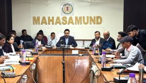 कलेक्टर ने ली साप्ताहिक समय सीमा की बैठक कलेक्टर ने ली साप्ताहिक समय सीमा की बैठक