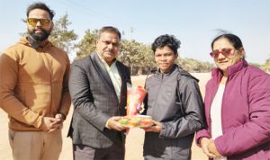 प्रधानमंत्री राष्ट्रीय बाल पुरस्कार लेने योगिता दिल्ली रवाना प्रधानमंत्री राष्ट्रीय बाल पुरस्कार लेने योगिता दिल्ली रवाना