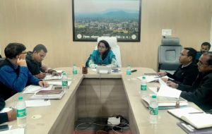 कलेक्टर तुलिका प्रजापति ने मुख्यमंत्री कौशल विकास योजना की समीक्षा बैठक ली कलेक्टर तुलिका प्रजापति ने मुख्यमंत्री कौशल विकास योजना की समीक्षा बैठक ली