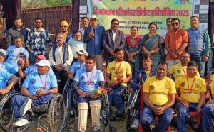 नशे के खिलाफ जागरूकता लाने दिव्यांगों ने खेला क्रिकेट नशे के खिलाफ जागरूकता लाने दिव्यांगों ने खेला क्रिकेट