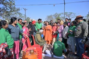  महापौर मीनल चौबे ने  अधिकारियों को महाराजबंध एसटीपी का कार्य शीघ्र पूर्ण करने के दिए निर्देश