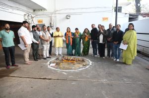  2 नवीन आकांक्षीय शौचालयों के लिए हुआ भूमिपूजन  