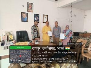 मुख्यमंत्री के नेतृत्व और उप मुख्यमंत्री के मार्गदर्शन में महापौर श्रीमती मीनल चौबे के मार्गनिर्देशन में मोर जमीन मोर मकान घटक का क्रियान्वयन 